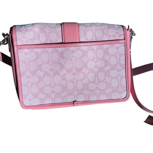 COACH SIGNATURE MONOGRAM CROSSBODY BAG - Picture 2 of 6